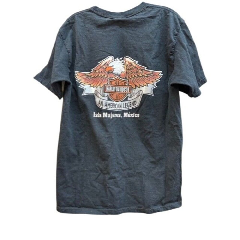 Harley-Davidson Isla Mujeres, Mexico Graphic T-Shirt - Picture 2 of 3
